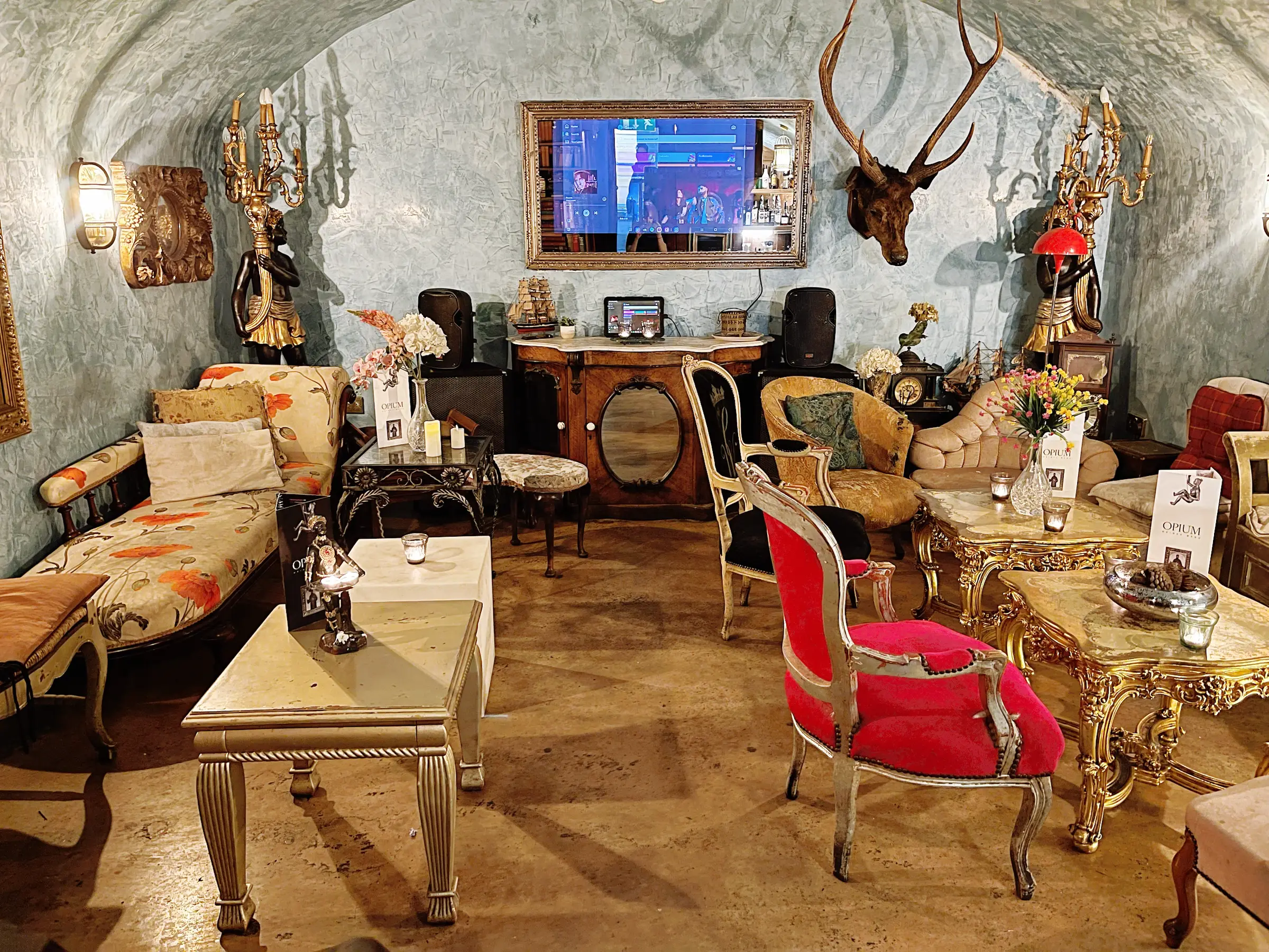 Inside the den at Opium